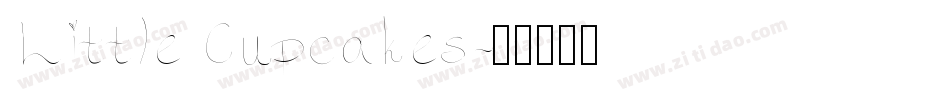 Little Cupcakes字体转换